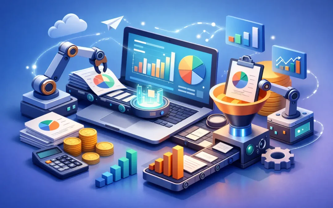 Cómo automatizar reportes financieros mensuales