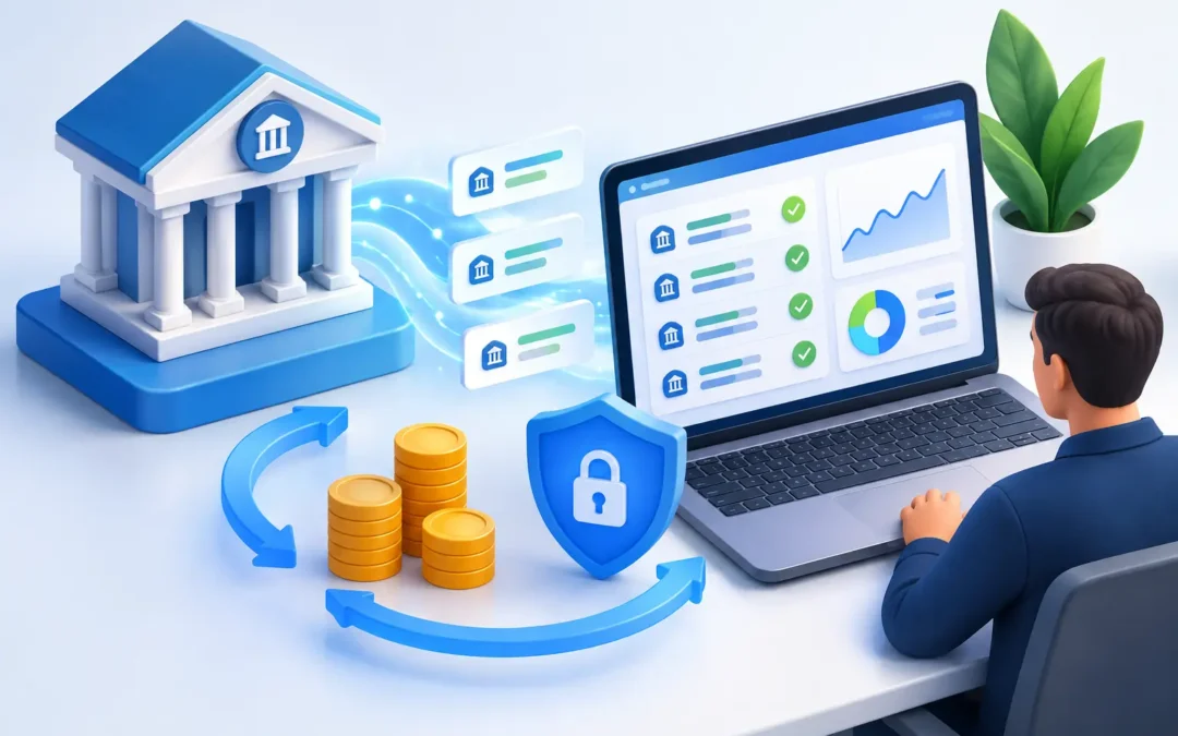 Integración bancaria automática con control real