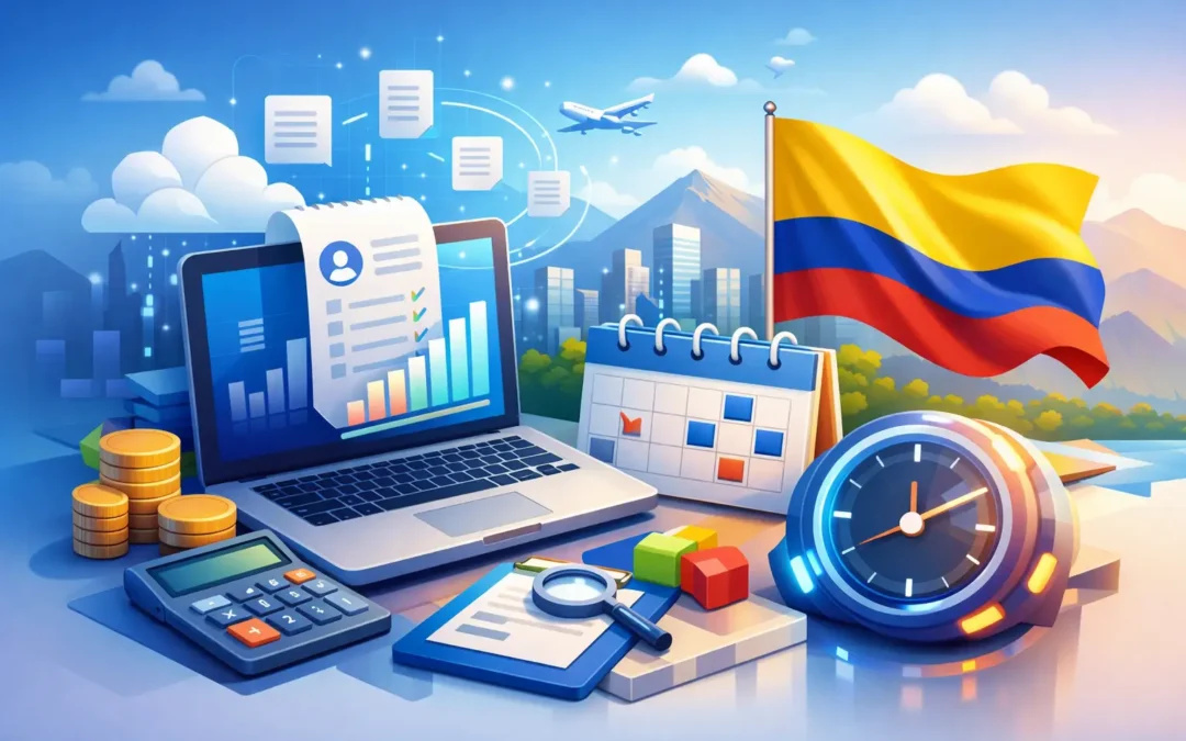 Nómina electrónica fechas 2026 en Colombia