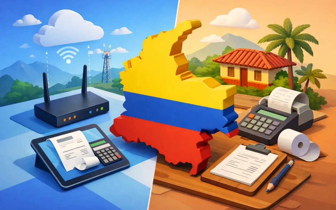 ¿Se puede facturar sin internet en Colombia?
