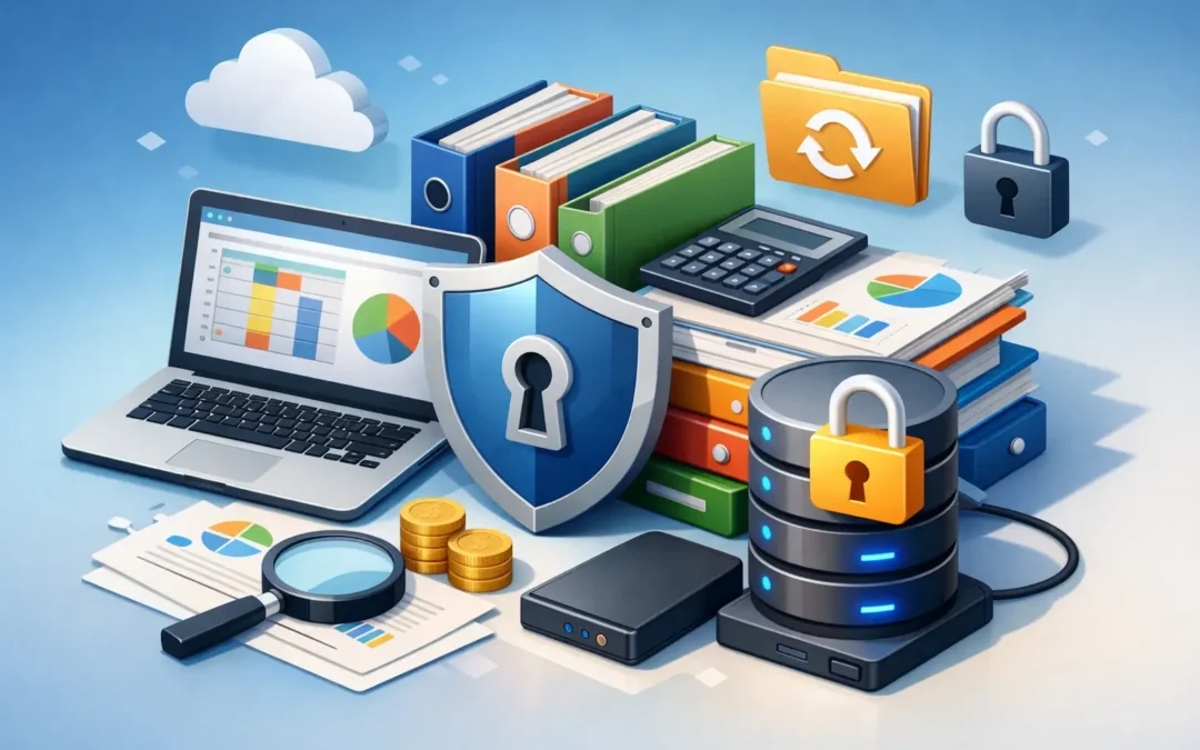 Seguridad de la información contable y copias