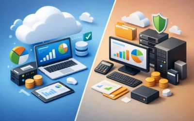Software contable nube vs local: qué conviene